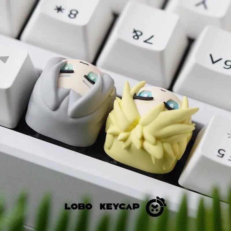 Cloud Sephiroth Artisan Keycap Resin Custom Personalized Key图片
