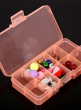 12.8x6.5x2.2cm Hot Sale DIY Best Organizer Storage Beads Box