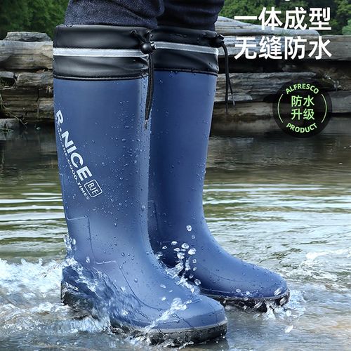 防雨鞋男款高筒胶鞋下雨天外穿防水鞋防滑耐磨备美雨靴脚鞋女