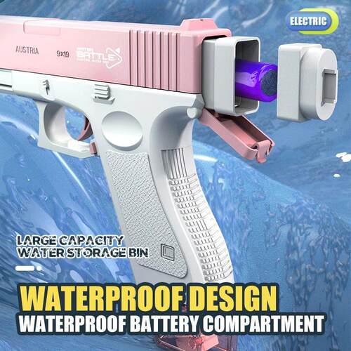 New Water Gun Electric M416 Pistol Shooting Toy Full Automat