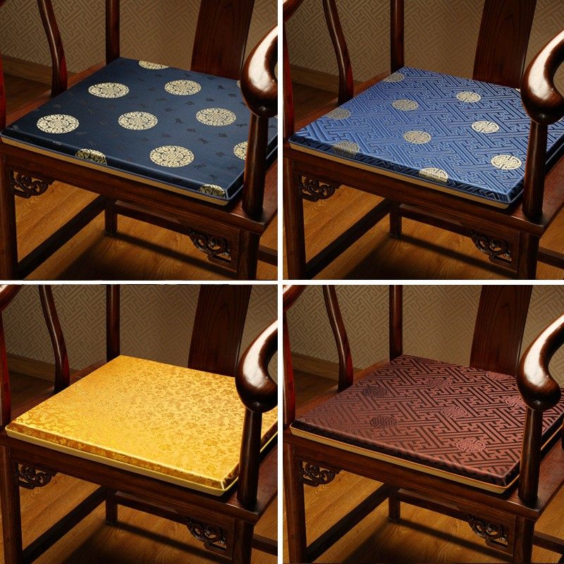 中式椅垫红木沙发坐垫太师椅餐椅垫茶椅圈椅垫实木家具防滑垫定制,居家布艺,椅垫,淘宝优惠券,粉丝福利购,淘宝优惠卷