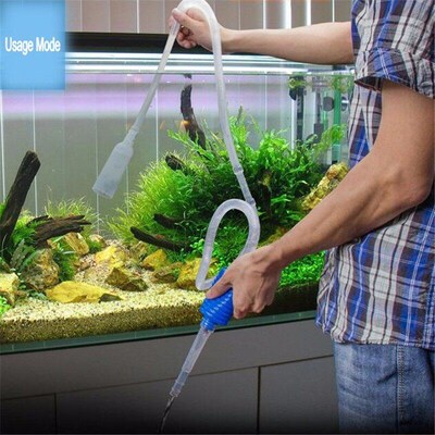 Aquarium Water Changer Liquid Transfer Vacuum Pump Semi-auto