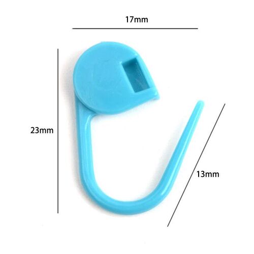 50-500pcs Mix Color Plastic Resin Small Clip Locking Stitch