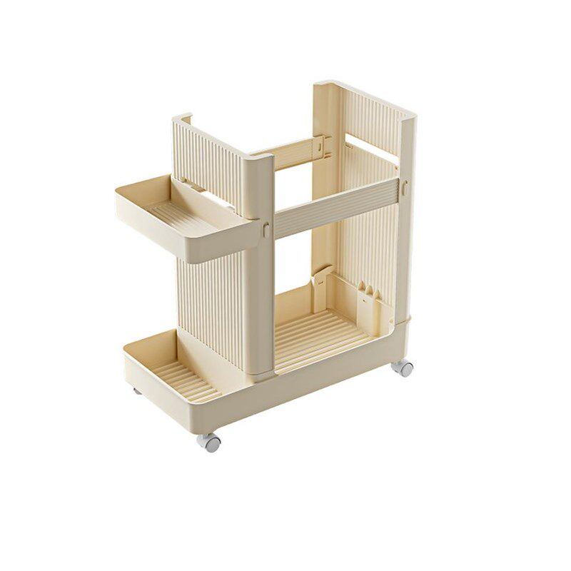 瑜伽垫收纳筐家用客厅卧室小推车健身器材收纳架多功能夹缝置物架