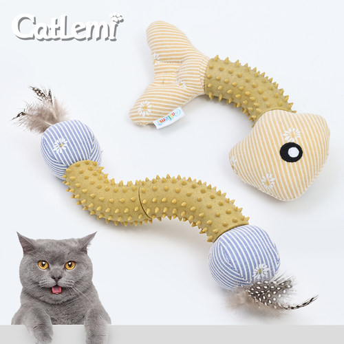 CatLemi假日条纹系列猫玩具