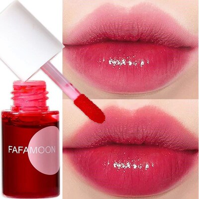 Watertint Dye Lip Stain Cherry Juice Lip Gloss Tint Non-stic