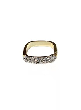 Galaxy Surround Full Diamond Ring Womens Personalized Light