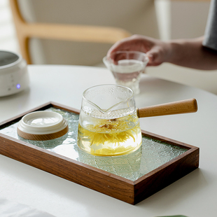 拓土电陶炉玻璃煮茶器装 家用迷你烧水茶炉耐高温玻璃泡茶急须壶