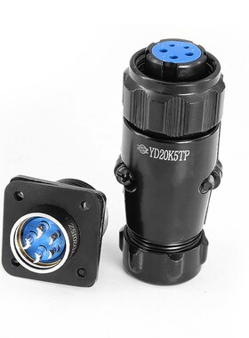 YD20K7TQ 航空插头YD20J2Z   螺纹式连接器3芯芯5芯5芯7芯