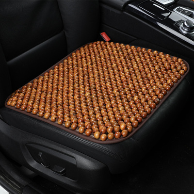 车座凉垫石头汽车座垫夏季凉垫石珠木珠汽车座垫单片制冷坐垫夏季