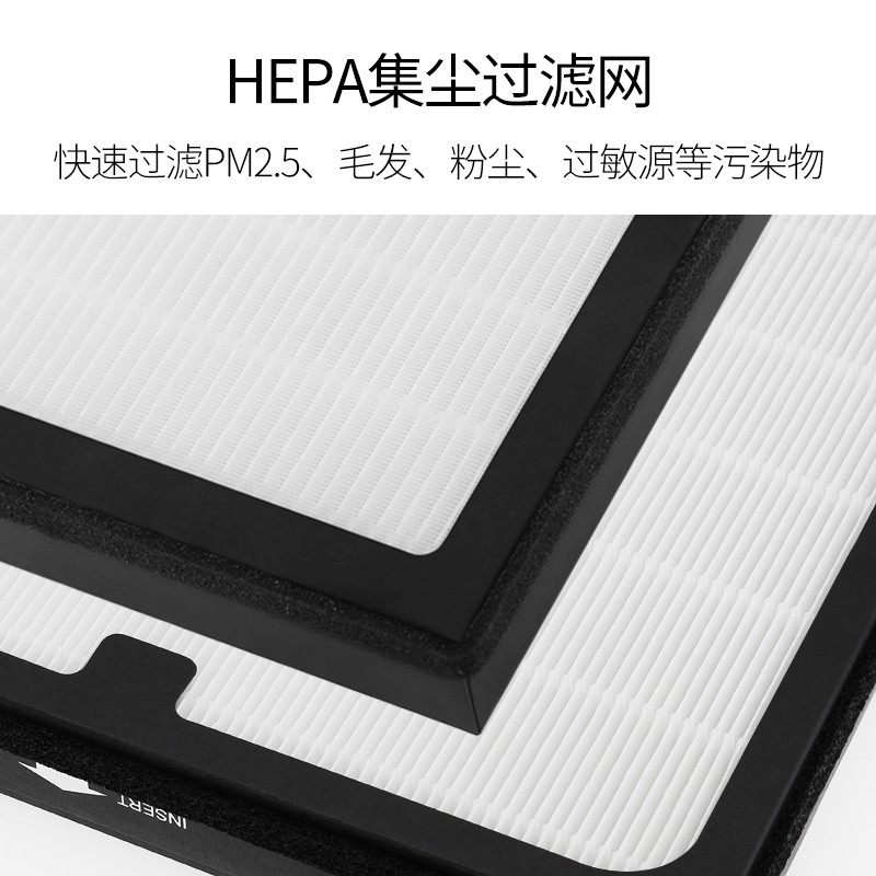 定制空气净化器滤芯通用型中高效除醛HEP活性炭新风机系统过滤网