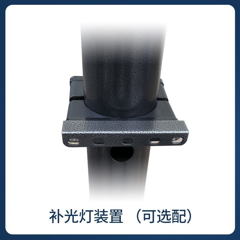 监控支架停车场出入口万向补光灯通用小区卡口摄像头伸缩立杆
