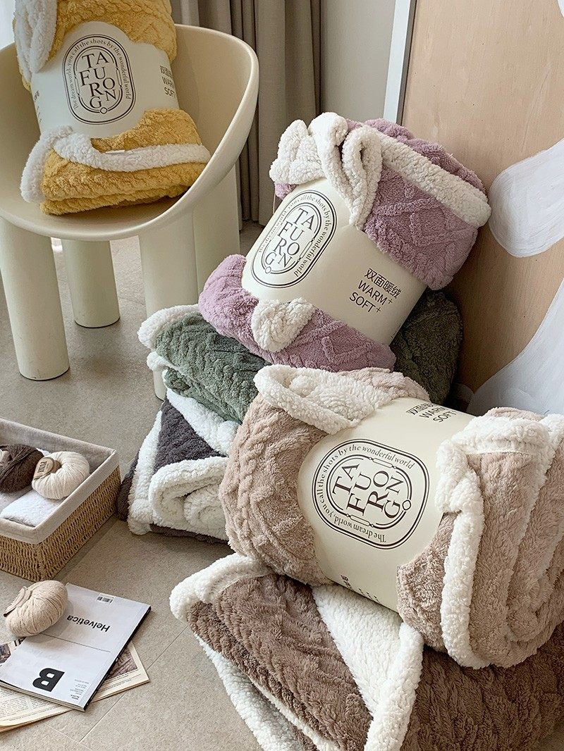 加厚保暖羊羔绒毛毯被冬季单人珊瑚绒毯子办公小毯子沙发铺床盖毯,床上用品,休闲毯/毛毯/绒毯,淘宝优惠券,粉丝福利购,淘宝优惠卷