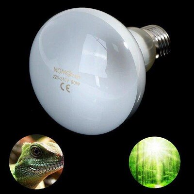 UVA+UVB Reptile Lamp Bulb Turtle Basking UV Light Bulbs