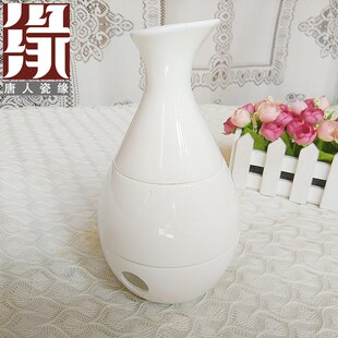 温酒壶纯白骨质瓷酒具烫酒暖酒加热酒壶套装日常健康高端饮酒器具