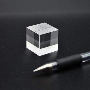 直角三棱镜加工定制光学玻璃三角菱镜视觉测量立方分光棱镜发射镜