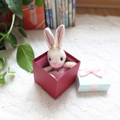 毛绒长睫毛小兔子钥匙扣书包大挂件小白兔公仔包包饰品背包挂饰女