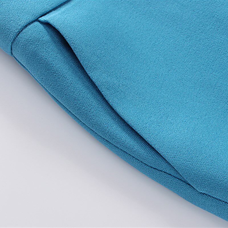 夏装新款女裤薄款直筒九分裤职业西装裤 百搭修身包臀小脚裤子