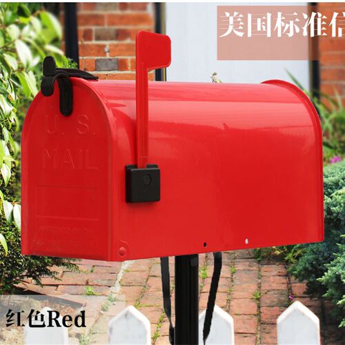 4020 美式符合标准邮箱 邮筒 装饰 摄影道具 信报箱 可当牛奶箱