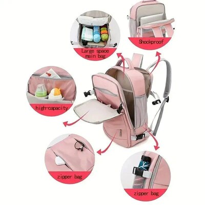 2025 Large Capacity Womens Bag ,Journey Multilayer Dry And