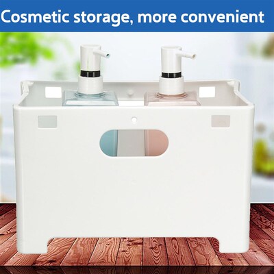 Wall Mounted Laundry Basket Folding Plastic Dirty Clothes S