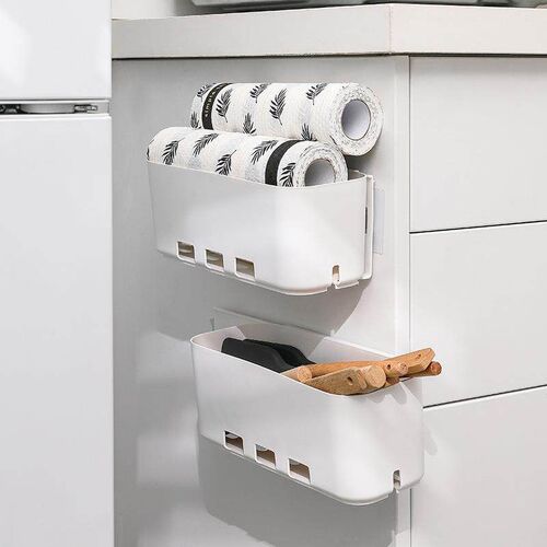 Drawer-style cabinet storage rack, multi-functional, no-dril