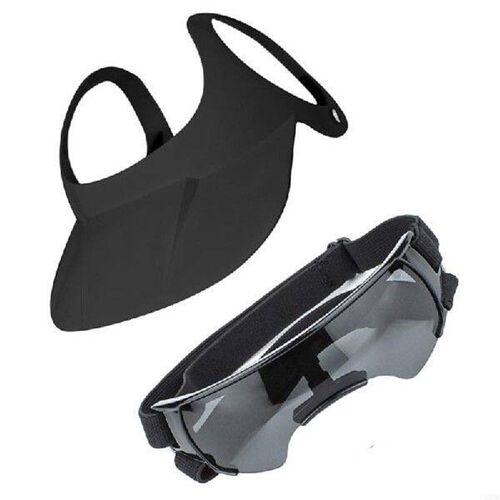 Q39B Regulable Dog Helmets and Protective Goggles Suit
