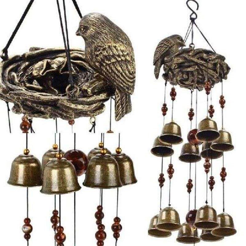 28 Metal Pipe Copper Bell Big Wind Chime Soothing Melodies - 实物图