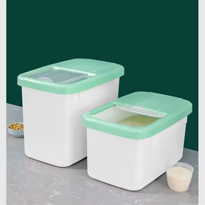 Food Grade 20 Catties Rice Box Plastic Sealed Rice Bucket Ho