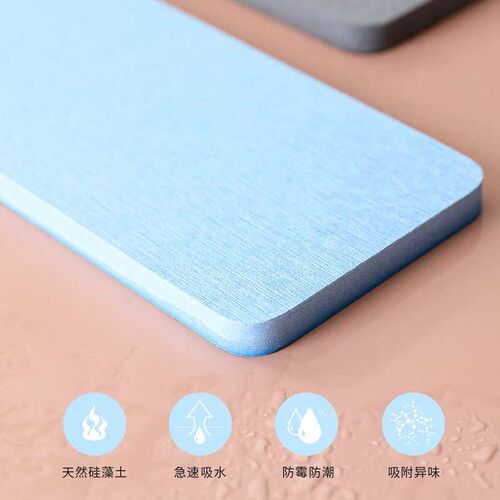 10*10cm diatom mud cup mat absorbent diatomaceous earth anti