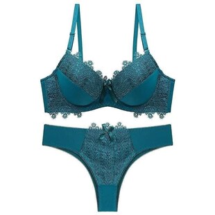 lace underwea colour thin cup set bra sexy solid Wind