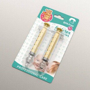 2Pcs/set Baby Nasal Washer Aspirador 10ML Needle Tube Nasal