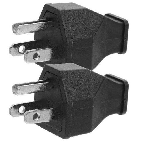 2 Pcs Heavy Plug Outdoor Extension Cord Small Electric Abs