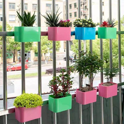 Hanging Planter - Simple Wall-Mounted Multifunctional Green