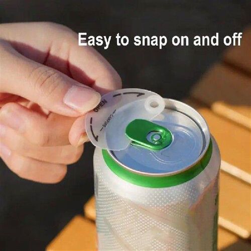outdoor Soda Can Lids Compact Leak Proof Drink Can