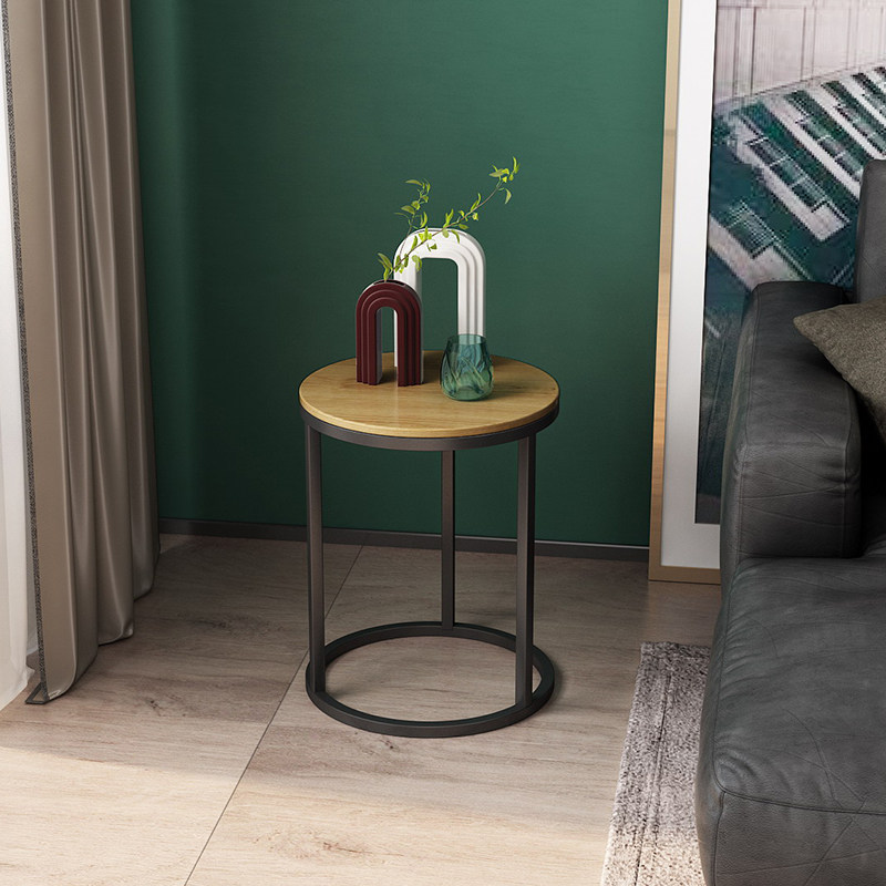 loft复古铁艺实木沙发边几角几边桌卧室床头小桌子客厅迷你小茶几,住宅家具,角几/边几,淘宝优惠券,粉丝福利购,淘宝优惠卷