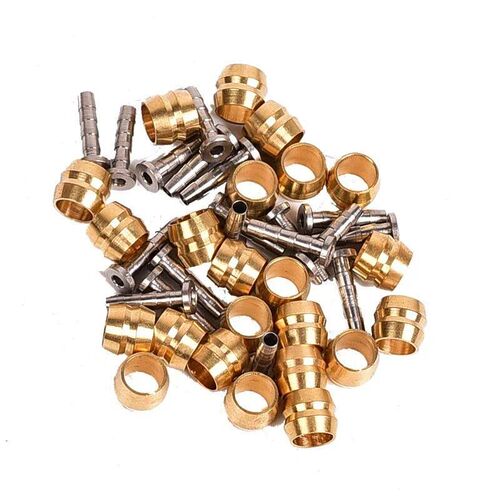 10 Sets Hydraulic Brake Olive and Insert Kit  Compatible w