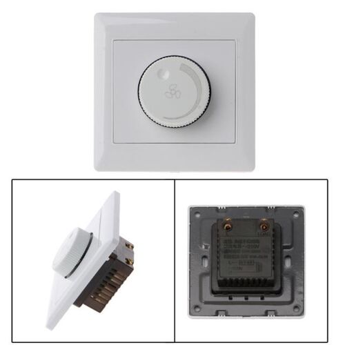220V Adjustment Ceiling Fan Speed Control Switch Wall Button