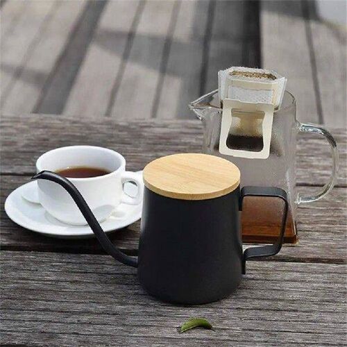 Tea Pot With Cover Swan Neck Thin Mouth 350ml Stainless