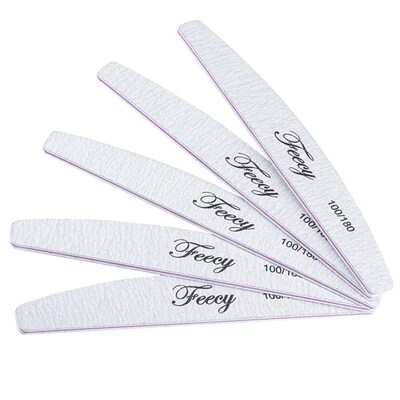 10Pcs/Lot Nail File Buffer Double Side Nail Files Buffer 80/