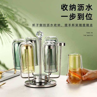 Nordic-style Heat-resistant Glass Double-layer Anti-scalding