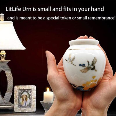 Small Cremation Urns for Human Ashes Ceramic Adult Dog Cat A