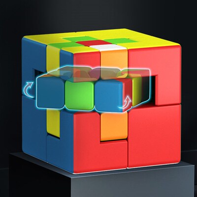 MoYu Puppet 2x2 3x3 Bandaged Magic Cube Meilong 2x2x2 3x3x3