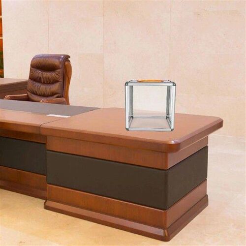 Lottery Box Storage Container Transparent Case Office