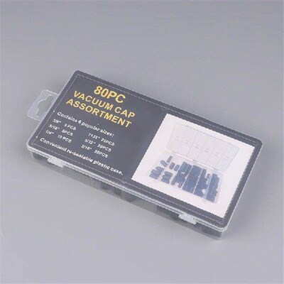 80pcs/box Vacuum Dust Cap For Automobile Crburetor Rubber