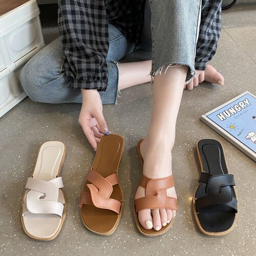 Slippers For Women Wearing Korean Version Of Ins Internet Ce