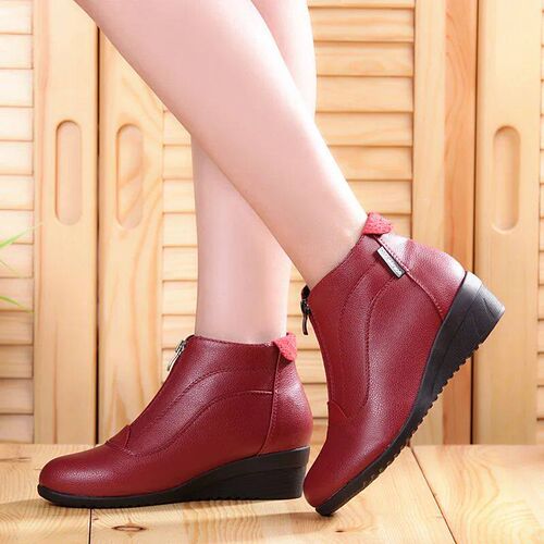 Winter Boots Women 2024 Women Snow Boots Wedge Heels Winter