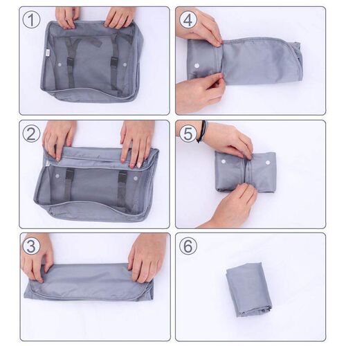 8/6 pieces Set Travel Organizer Storage Bags Suitcase