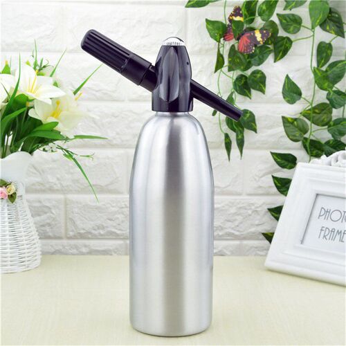 Manual 1L Soda Siphon CO2 Dispenser WATER Bubble Generator C