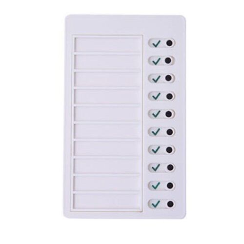 Portable Daily Plan Board Home Chore Chart Keychain Daily Sc